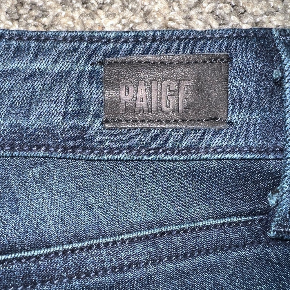 PAIGE Denim Verdugo Crop Skinny Jeans Size 25 - Picture 12 of 14